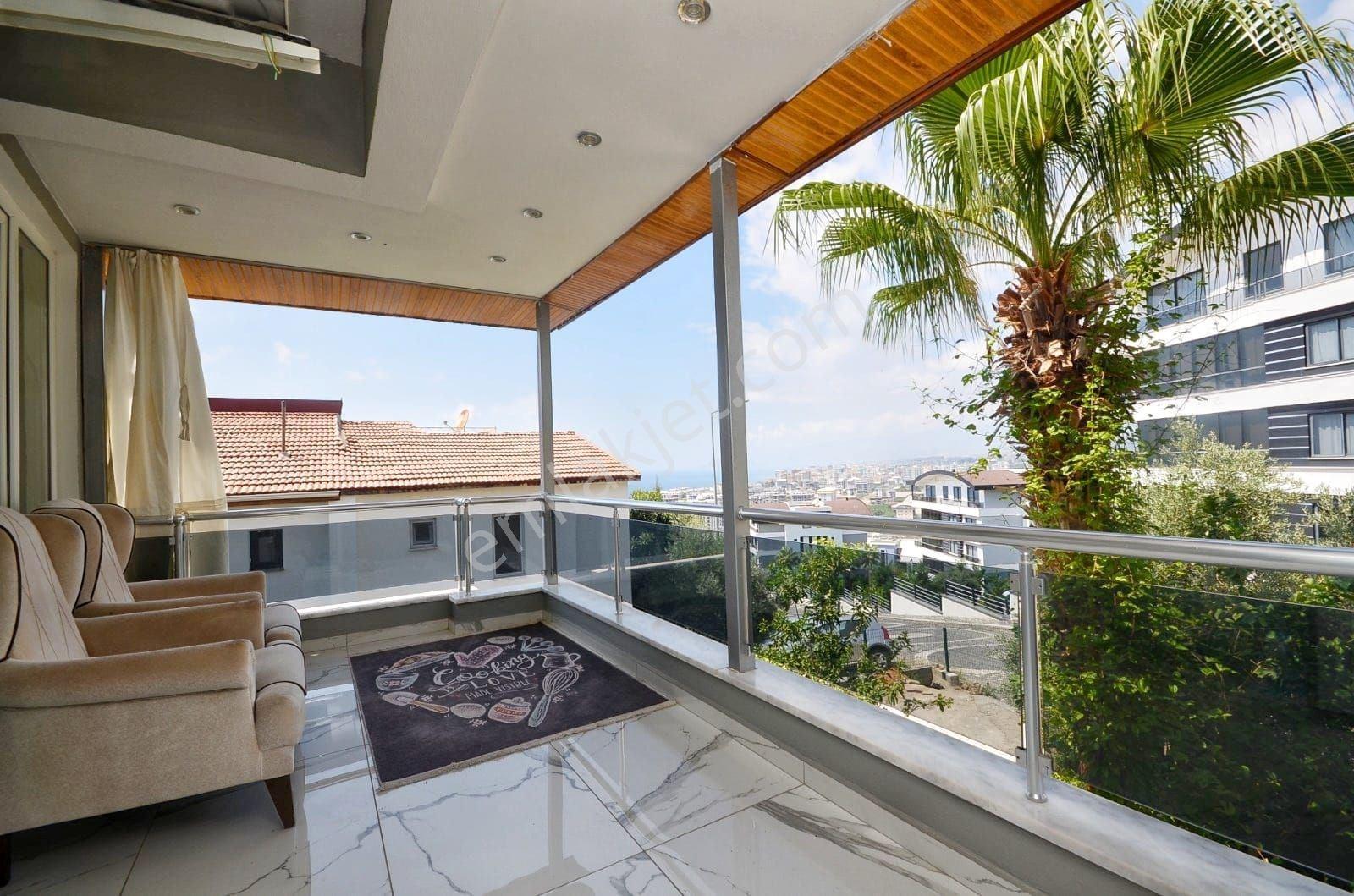Alanya Kargıcak’ta Deniz Manzaralı Ve Mobilyalı 3+2 Villa — fotoğraf 28