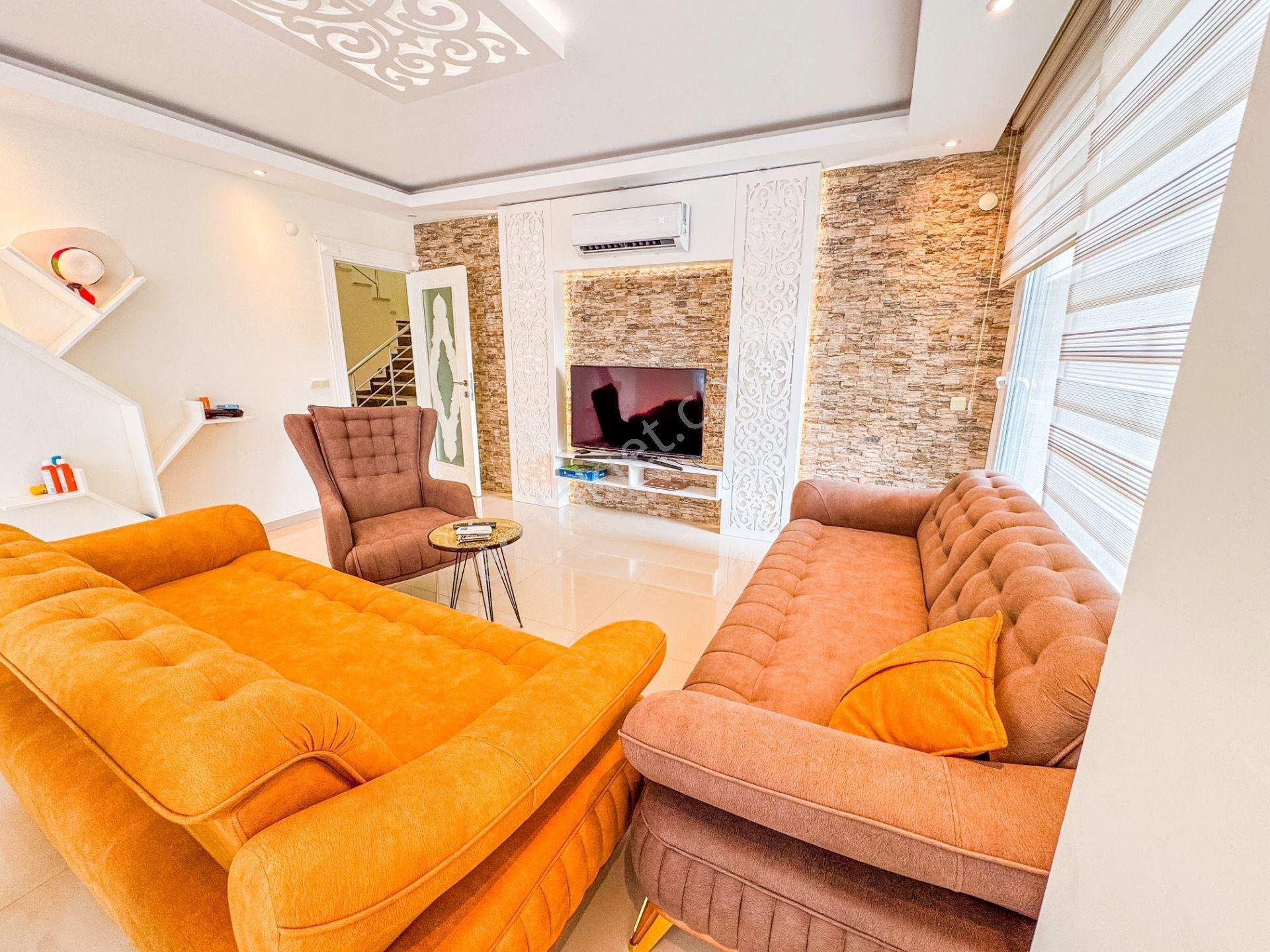 Alanya Kestel Satılık Muhteşem Bir Kompleks 3+1 Lüks Eşyalı Dubleks Daire — fotoğraf 2