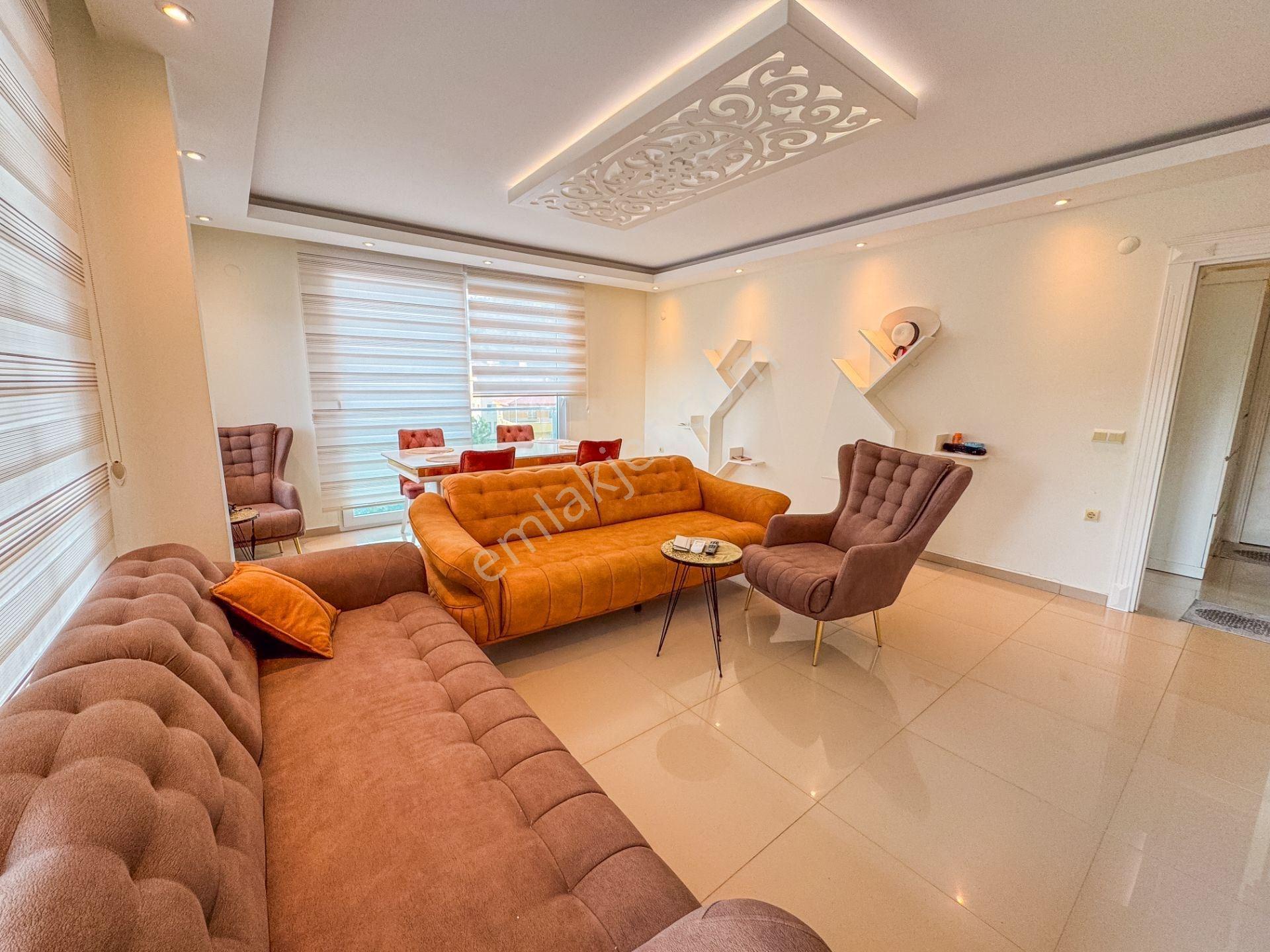 Alanya Kestel Satılık Muhteşem Bir Kompleks 3+1 Lüks Eşyalı Dubleks Daire — fotoğraf 3