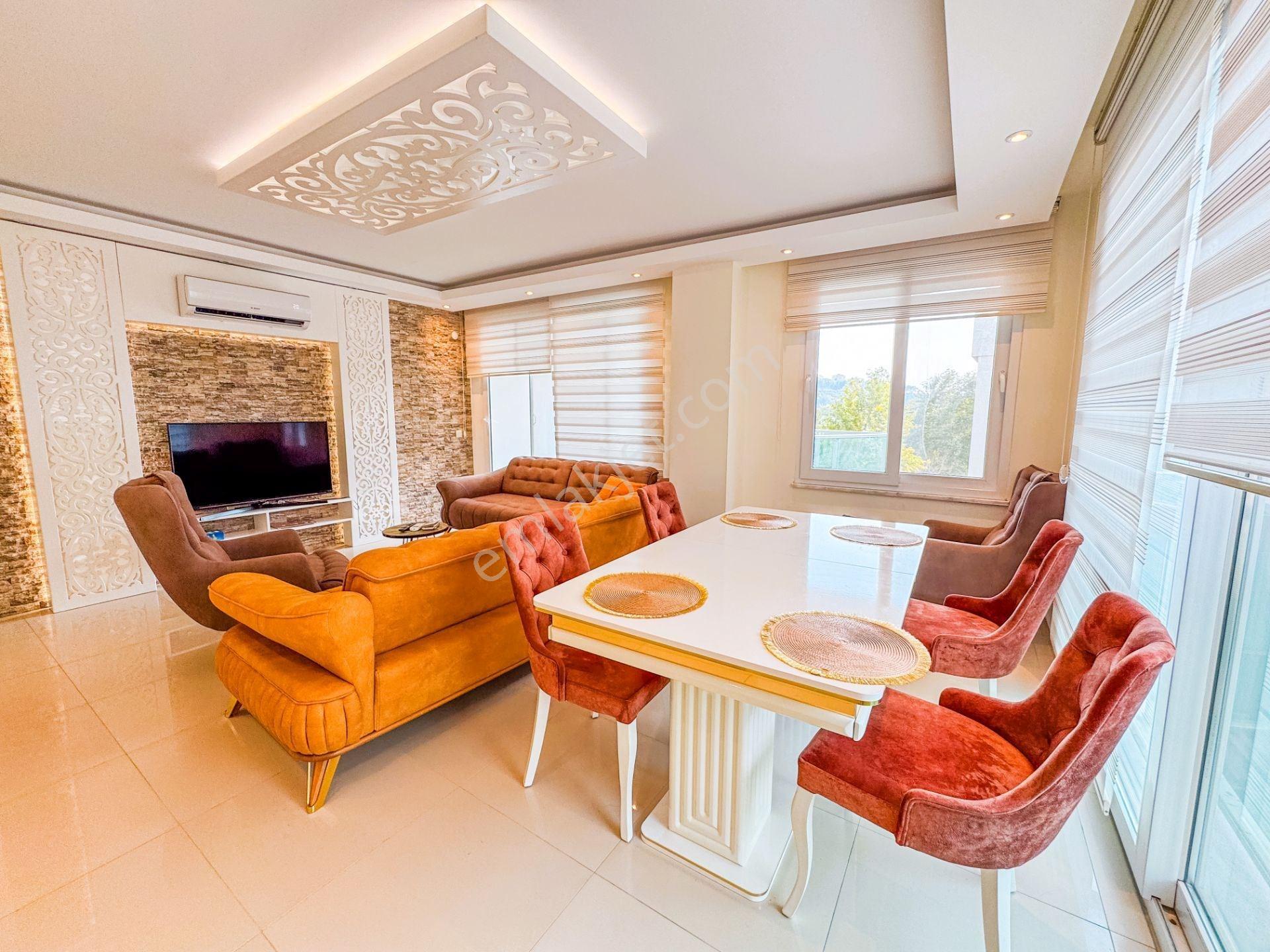 Alanya Kestel Satılık Muhteşem Bir Kompleks 3+1 Lüks Eşyalı Dubleks Daire — fotoğraf 5
