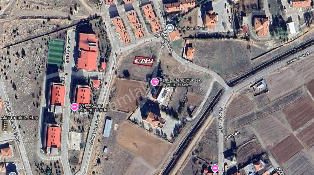 Akören'de Üniversite Ve Kyk Yurtlarına Yakın 322 M² İmarlı Arsa — fotoğraf 3