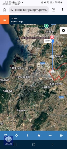 Aliağa'da Satılık 300 M² Tarla: Sanayi Yakını, Yatırım Fırsatı! — fotoğraf 6