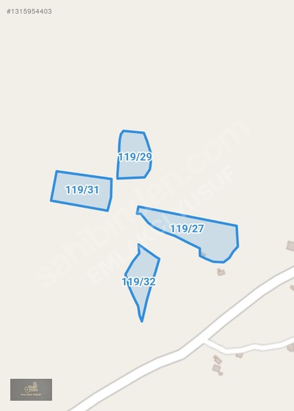 Emlakcı Yusuf Dan Elazığ Yemişlik'te 7998m² Satılık Tarla — fotoğraf 2