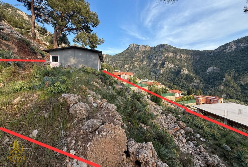 Fethiye Karaağaç Kirme'de Satılık 679m2 İçinde Evi Olan Arsa — fotoğraf 9