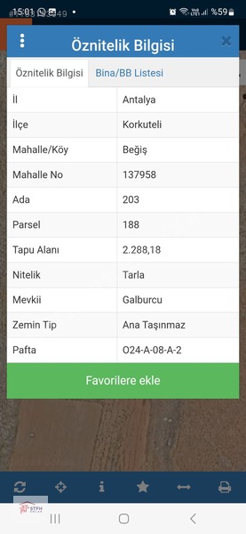 Korkuteli Beğiş Mh Satılık 2.288 M2 Satılık Tarla — fotoğraf 2