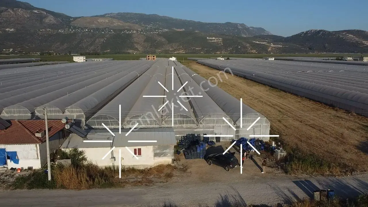 Antalya Kaş Kınık Göçebeler Göl Mevkii 2. Parselde Satılık Sera