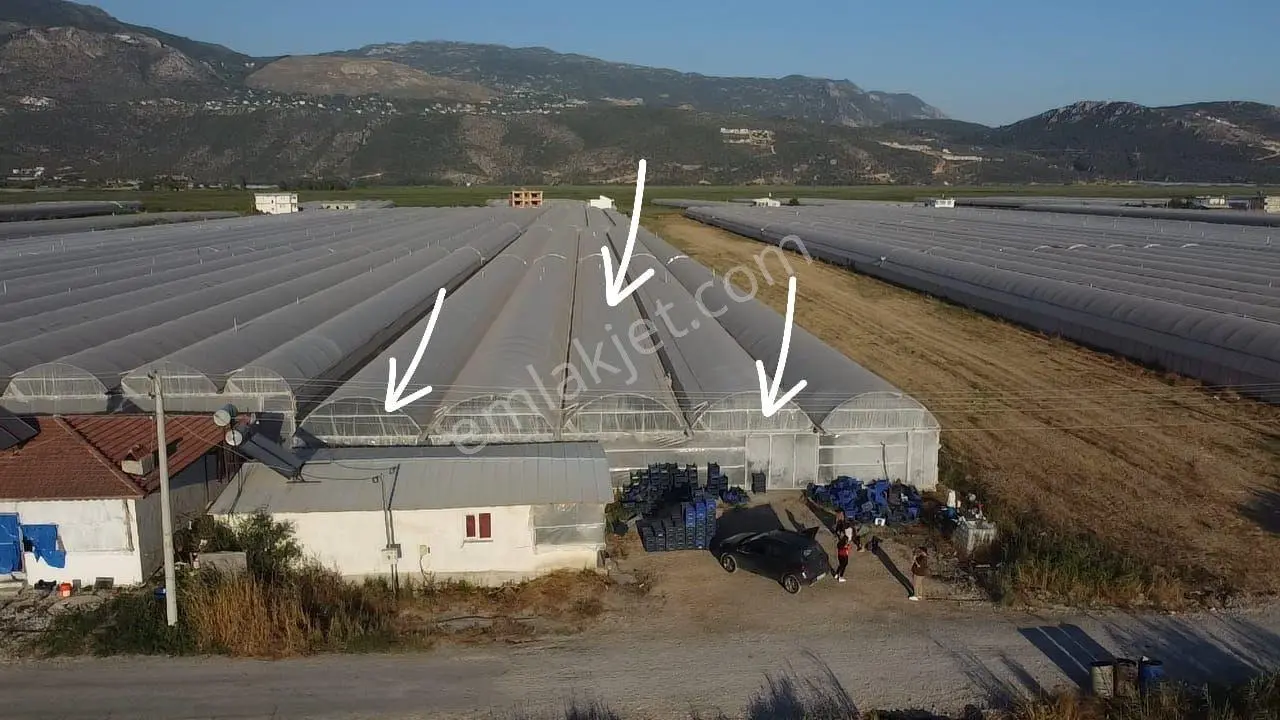 Antalya Kaş Kınık Göçebeler Göl Mevkii 2. Parselde Satılık Sera — fotoğraf 2