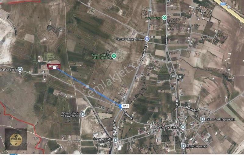 Talas Mengücekte 4.835 M² Yola Cepheli Yatırımlık Tarla — fotoğraf 3