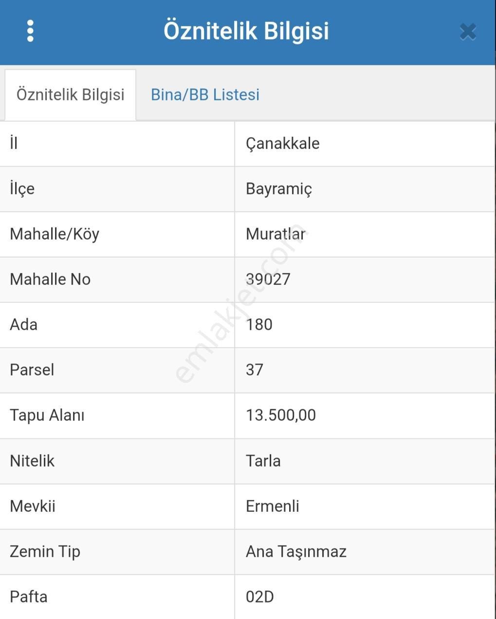 Bayramiç Muratlar Köyü'nde Yola Yakın 13.500 M2 Satılık Tarla — fotoğraf 3
