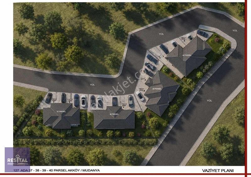 Mudanya Akköy'De Doğayla İç İçe 3+1 Satılık Villa