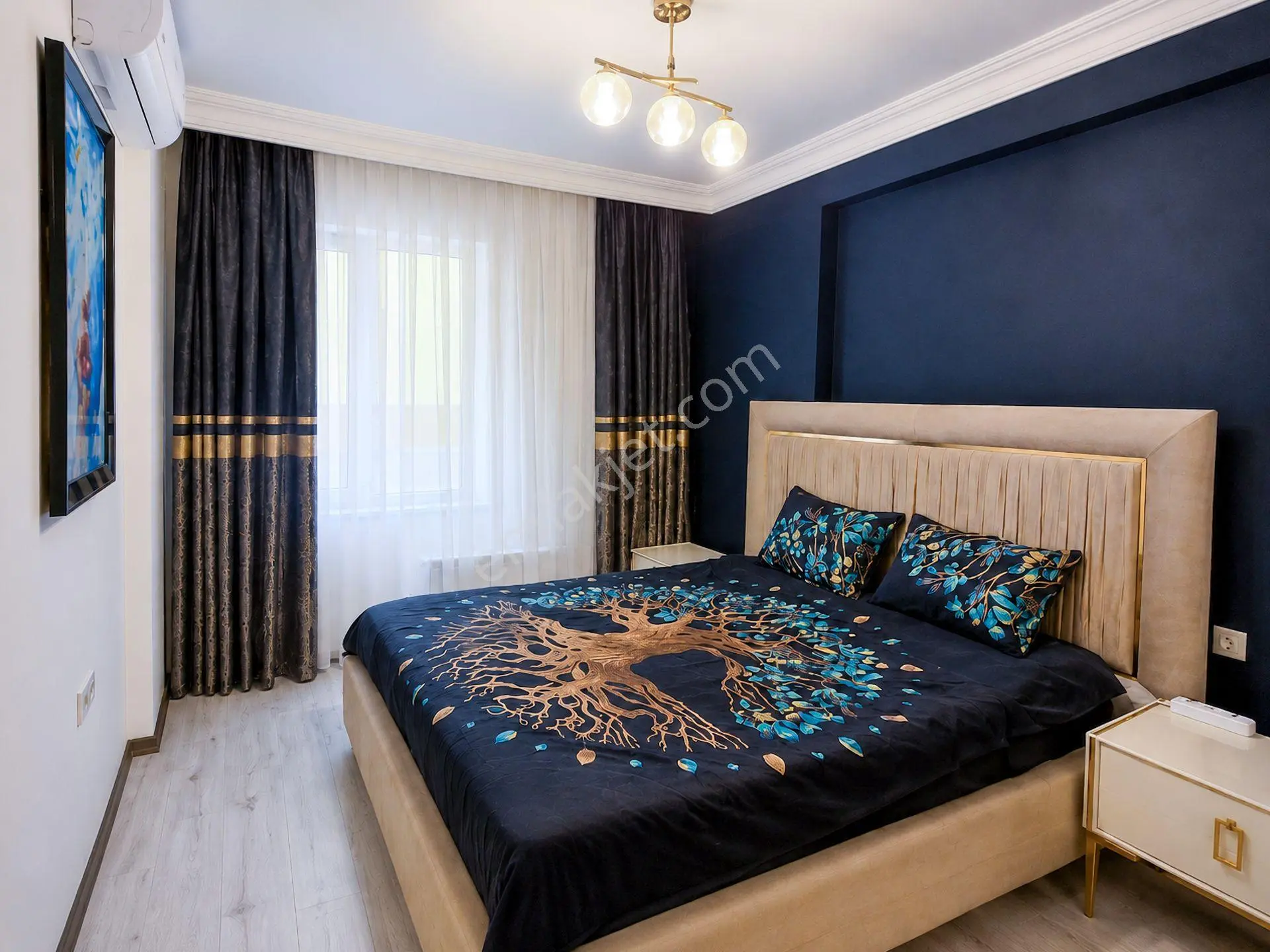Kleopatra'da Denize Yakın Havuzlu Binada Eşyalı 2+1 Daire — fotoğraf 6