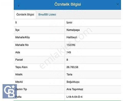 Kemalpaşa Halilbeylide Osb Ye 3 Km Mesafede 26.784m2 Tarla — fotoğraf 5