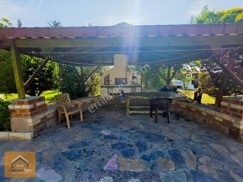 Dikili Bademlide Doğayla İç İçe, Deniz Manzaralı Taş Villa — fotoğraf 13