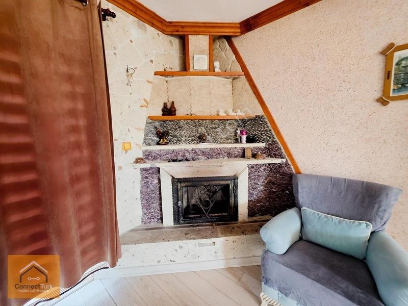 Dikili Bademlide Doğayla İç İçe, Deniz Manzaralı Taş Villa — fotoğraf 17