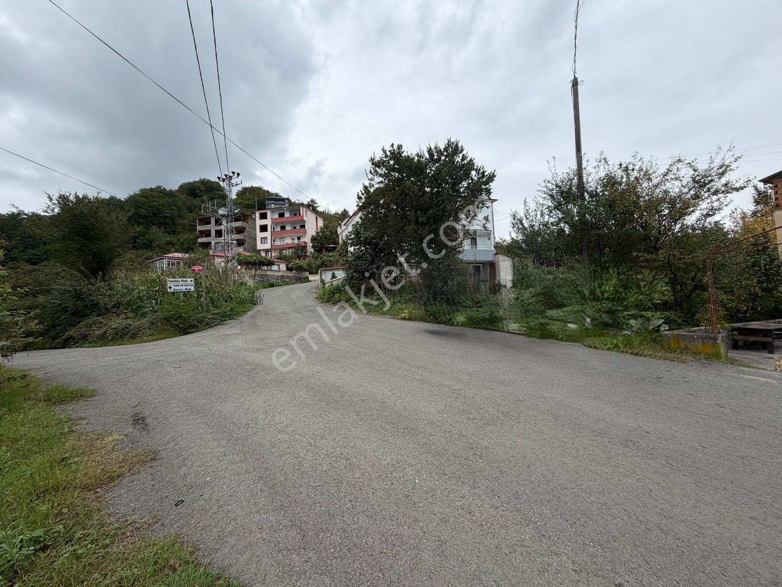 Akçaabat Yeniköy Yola Cepheli 2856 M2 Deniz Ve Doğa Manz. Arsa — fotoğraf 12