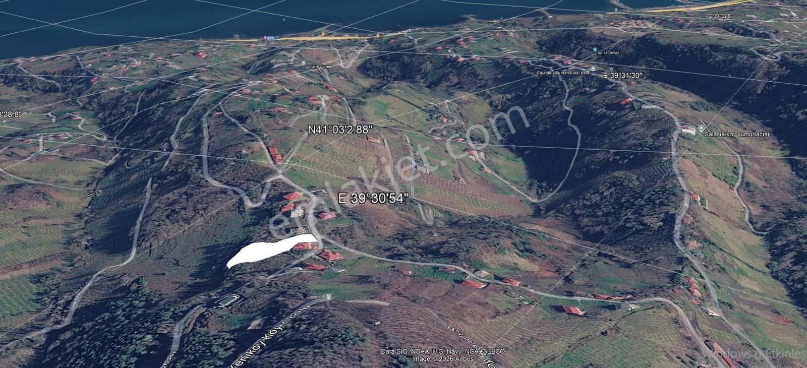 Akçaabat Yeniköy Yola Cepheli 2856 M2 Deniz Ve Doğa Manz. Arsa — fotoğraf 27