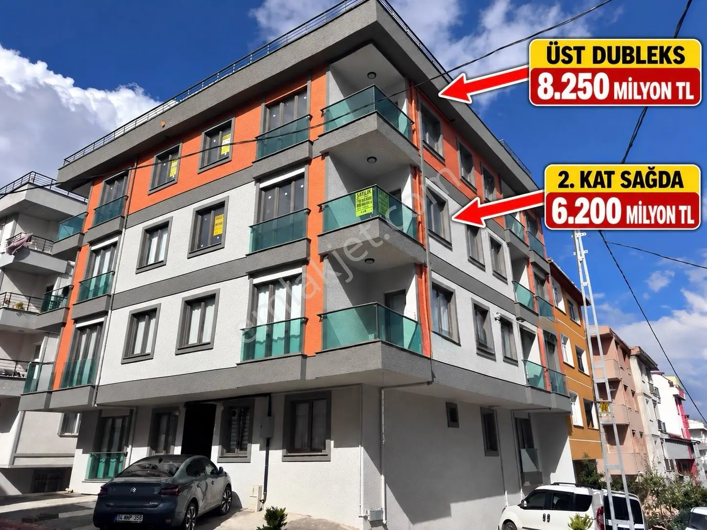 Sancaktepe Mevlana Mah Satılık Ara Kat Ve Üst Dublex Daireler