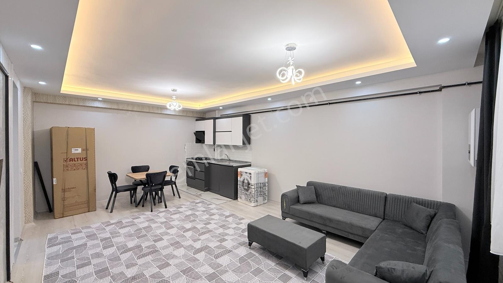 Hastane Arkası Sıfır Eşyalı Geniş 1+1 Lüks Daire İsbay Emlak