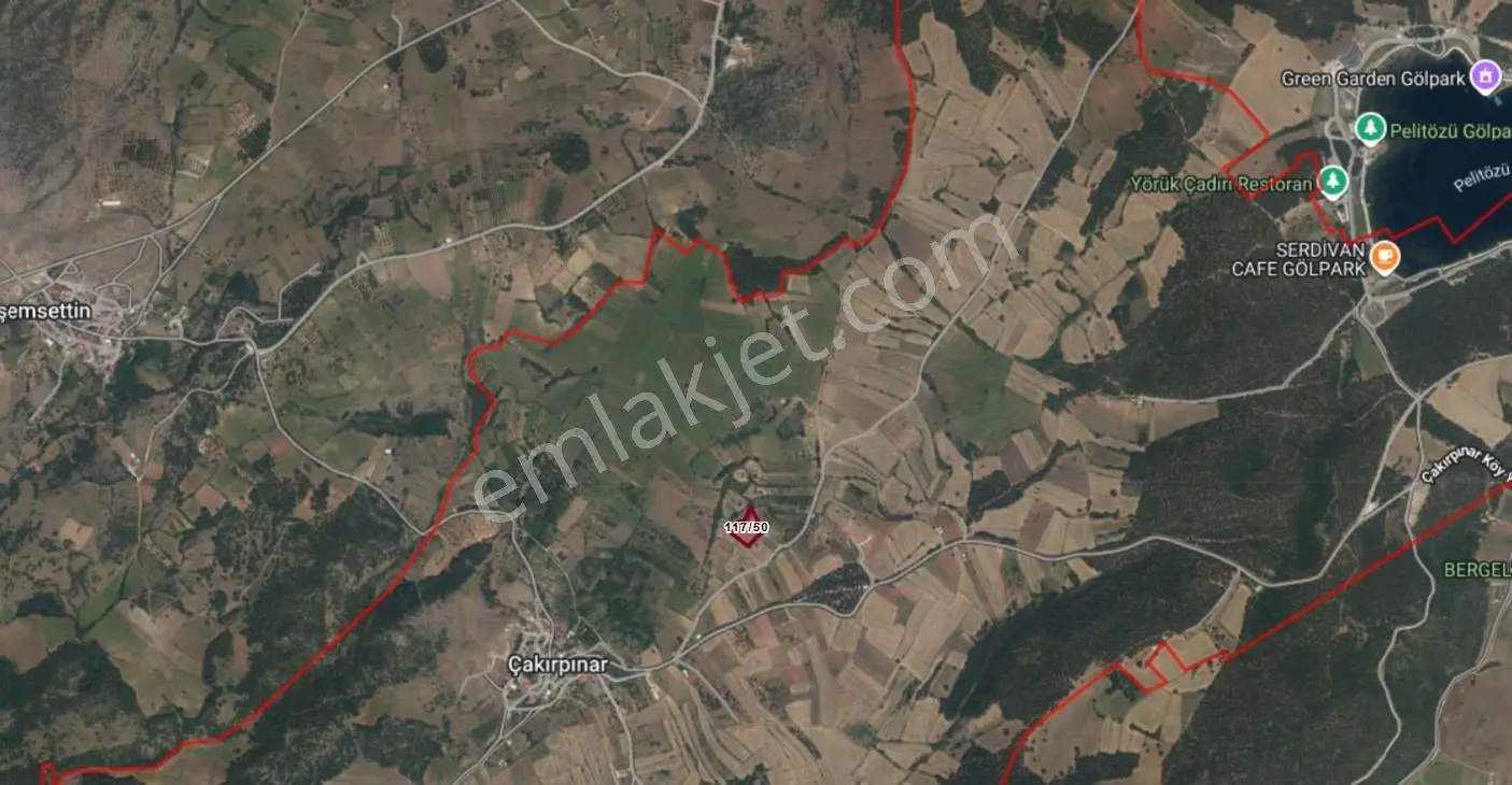 Mert Yavuz'dan |çakırpınar'da 4692m2 Pelitözü Göleti Yakın Tarla — fotoğraf 3