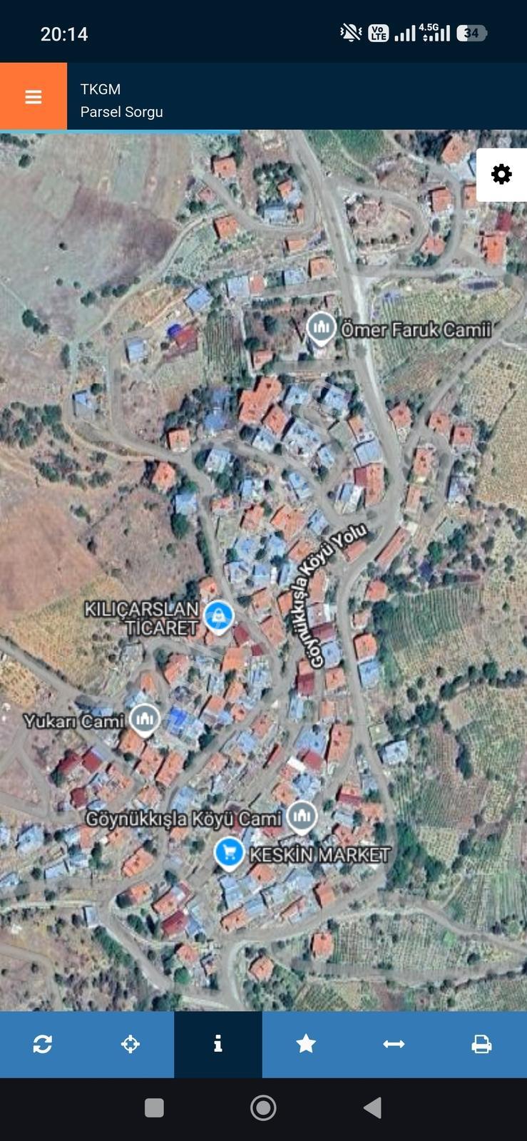 Asfalt Anayola Cephe 2850 Metre Tarla Yerleşime 1 Km Mesafede — fotoğraf 5