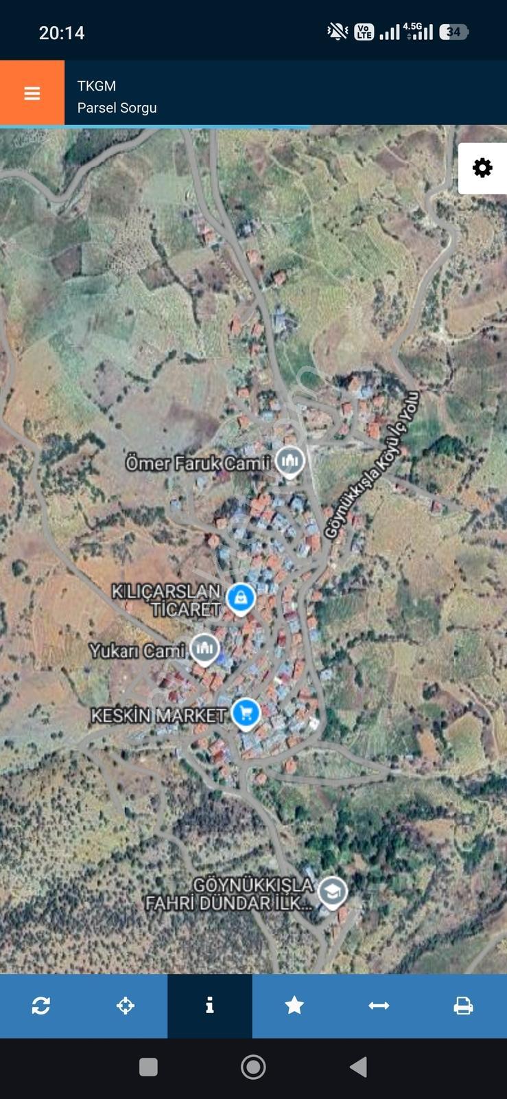 Asfalt Anayola Cephe 2850 Metre Tarla Yerleşime 1 Km Mesafede — fotoğraf 6