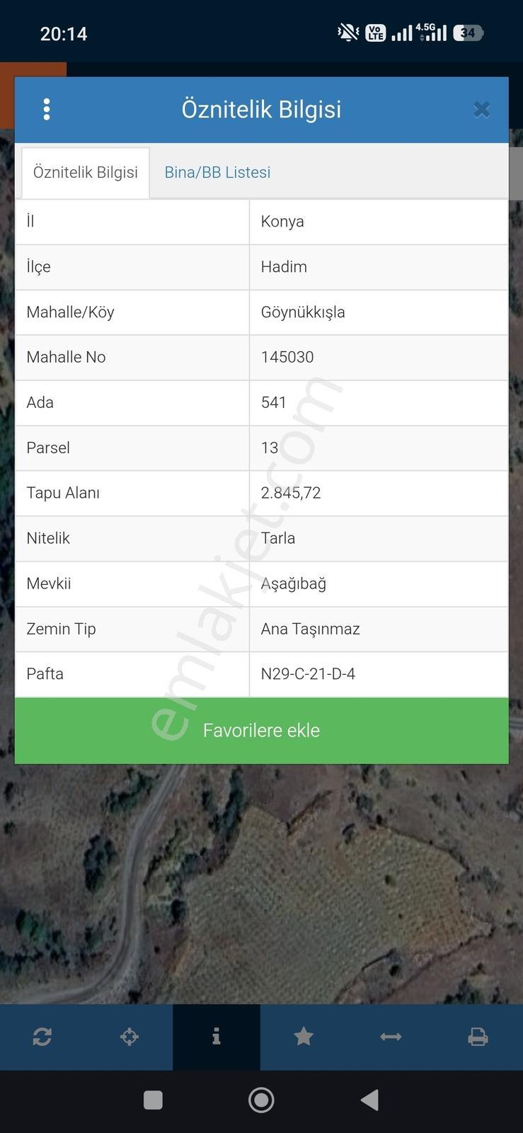 Asfalt Anayola Cephe 2850 Metre Tarla Yerleşime 1 Km Mesafede — fotoğraf 7