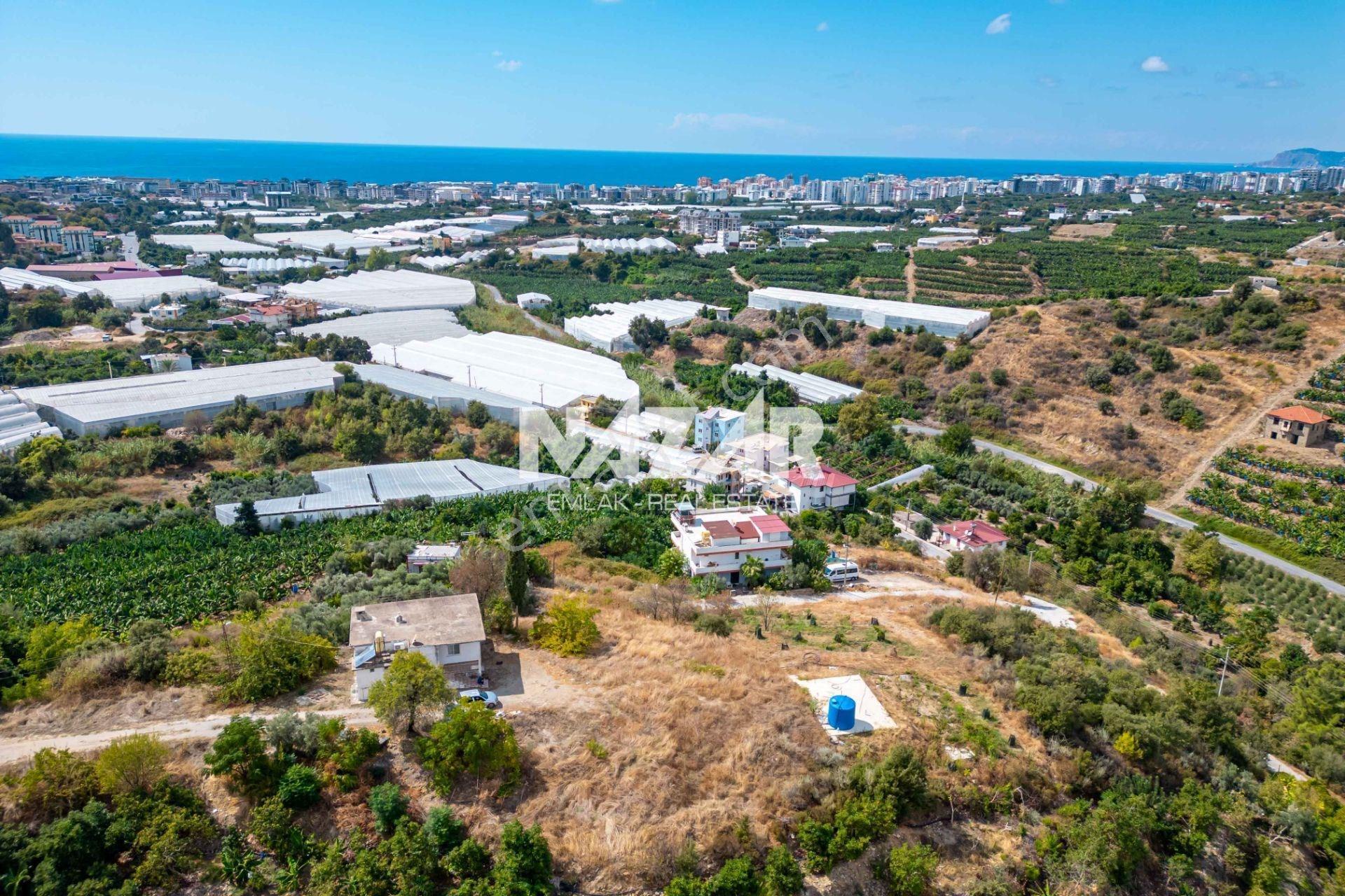 Alanya Kargıcak’Ta Deniz Manzaralı 1.002 M2 İmarlı Arsa