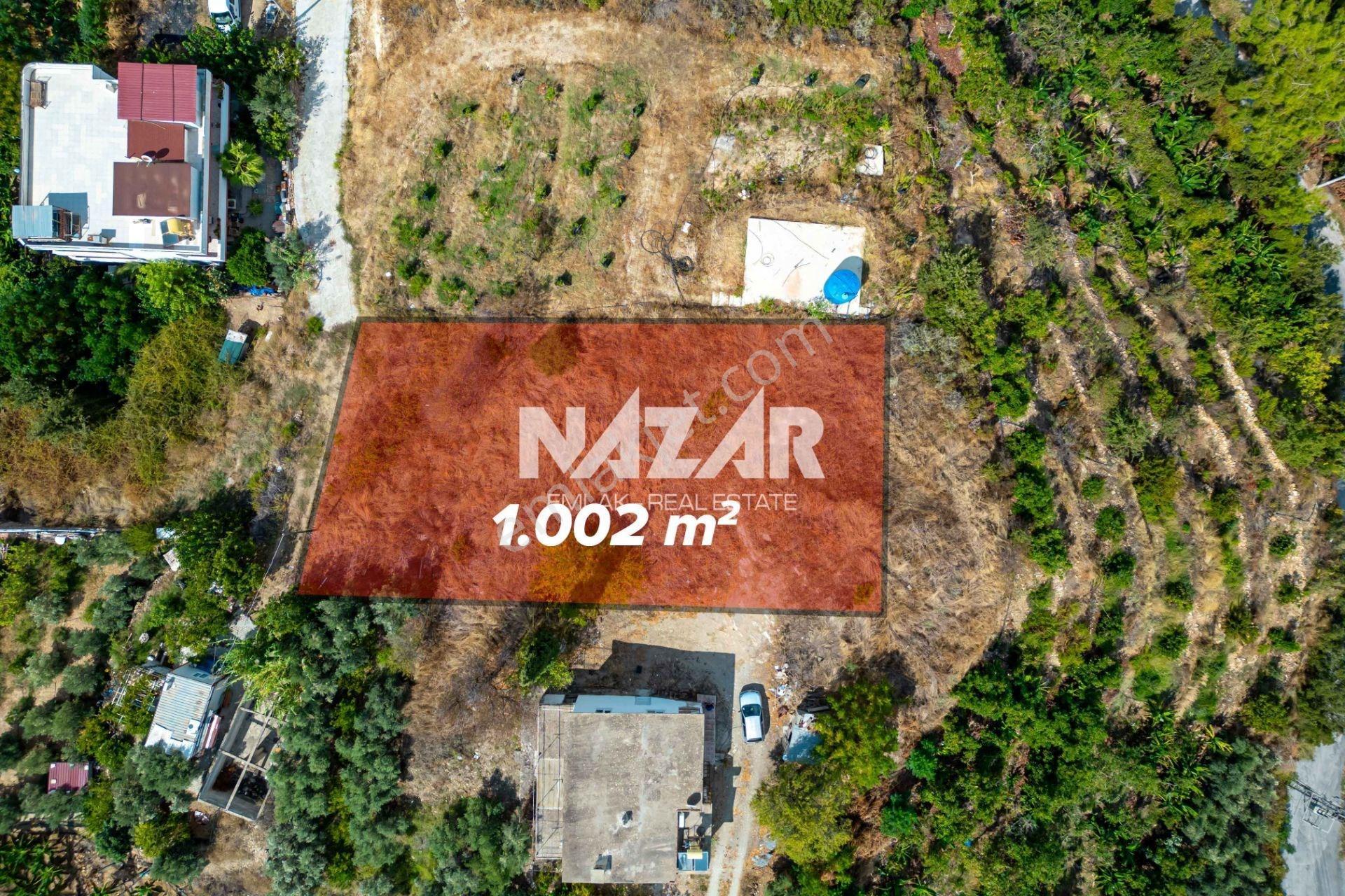 Alanya Kargıcak’ta Deniz Manzaralı 1.002 M2 İmarlı Arsa — fotoğraf 4