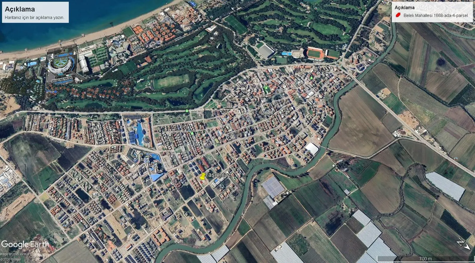 Belek'te Denize Yakın Konut/villa İmarlı 764 M2 Arsa — fotoğraf 3
