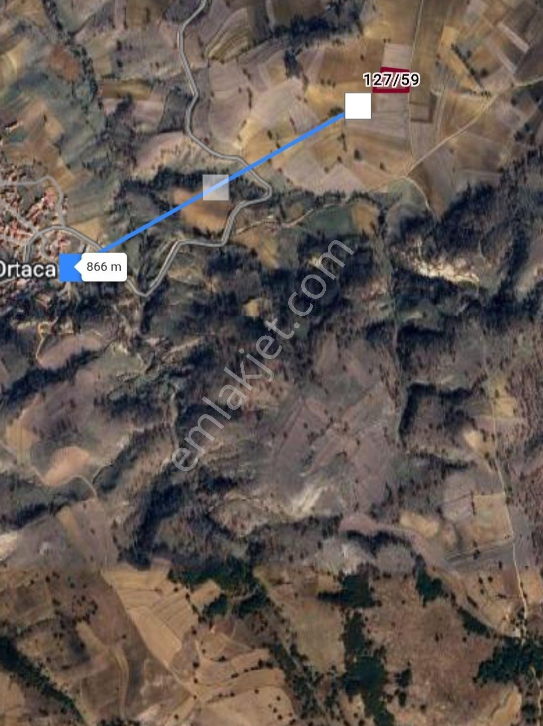 Rw Detay'dan Söğüt Ortaca Köyün'de 4,338 M2 Satılık Tarla — fotoğraf 2