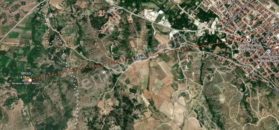 Söğüt Dereboyu'nda Köye 128m Söğüt Merkeze 2.4km Mesafede Bahçe — fotoğraf 8