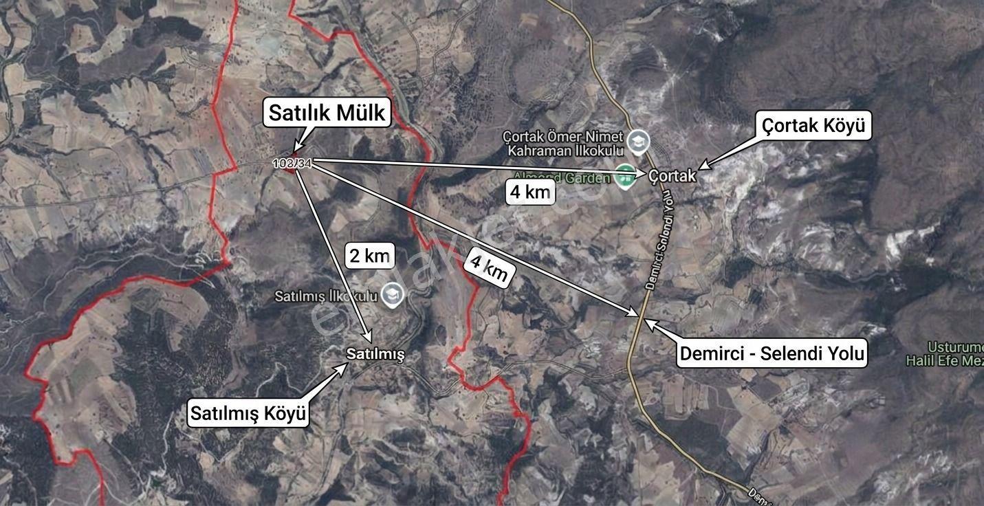 4 Manisa Selendi Yeşilde 6.753 M² Satılık Tarla — fotoğraf 10