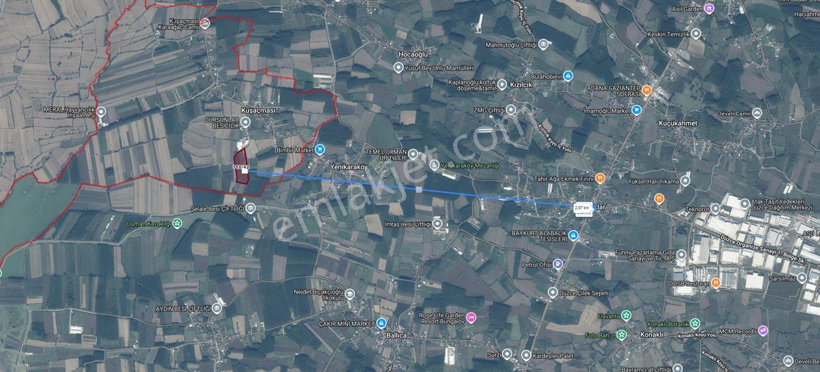 Kuşaçması Köyü 250ad Kavak + 4664 M2 Satılık Tarla — fotoğraf 11