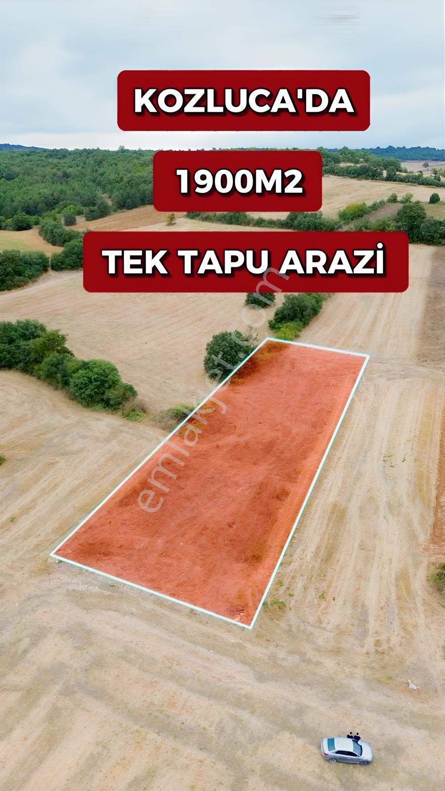 Kozluca'Da Yatırımlık Fırsat Arazisi 1900M2 Tamamı Bu Fiyata!!