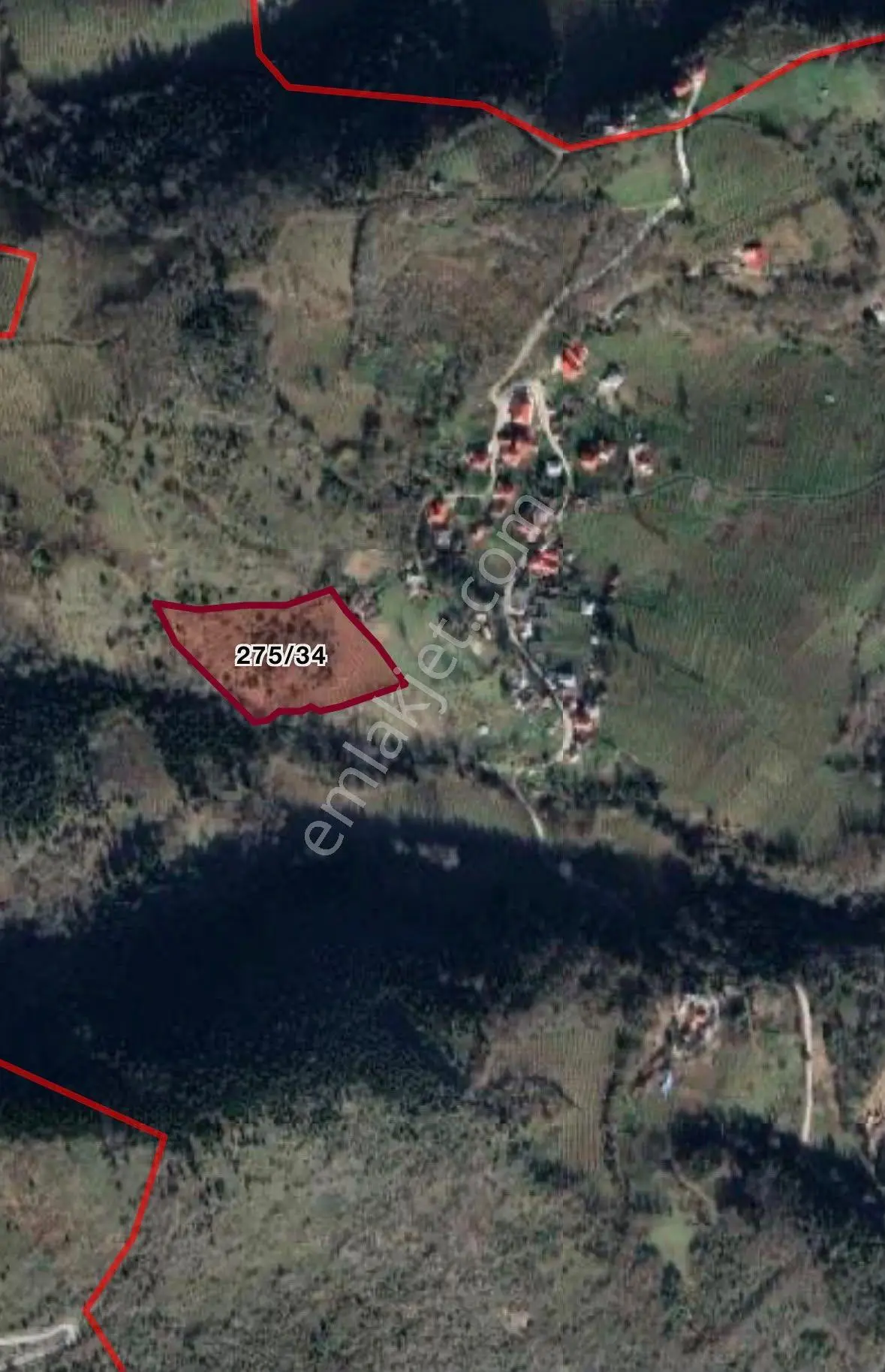 Trabzon Maçka Öğütlüde Satılık Arazi