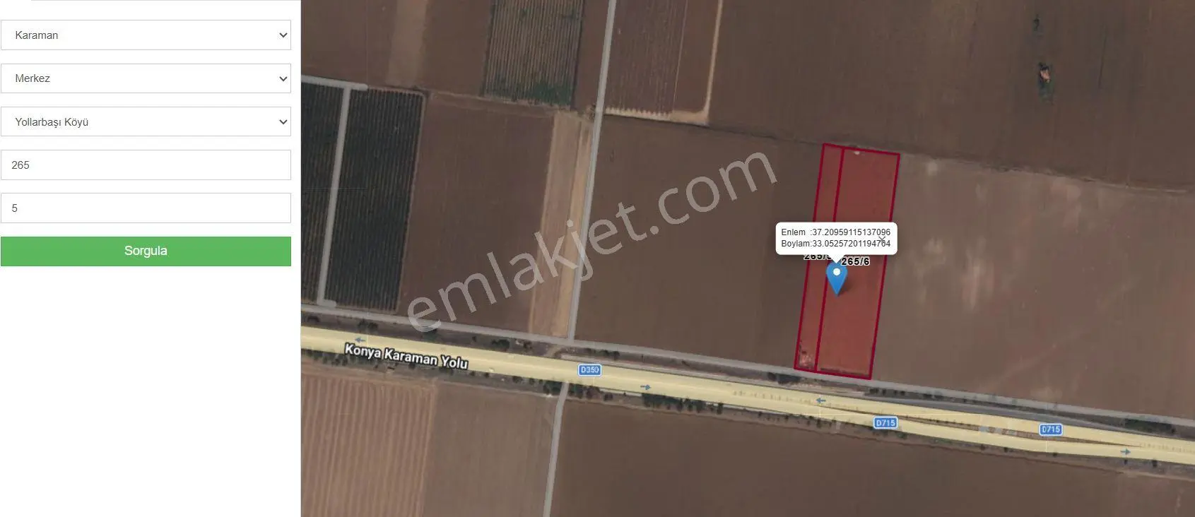 **Karaman – Konya Yolu D715 Üzerinde Stratejik Yatırım Fırsatı! 20,000M2 Alana Sahip