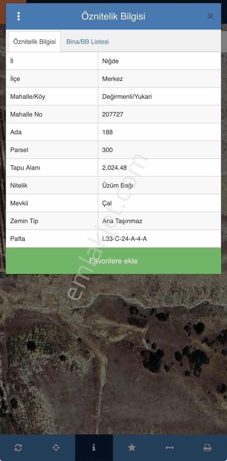 Niğde Değirmenlide 2.024 M² Yatırımlık Elma Bahçesi — fotoğraf 2