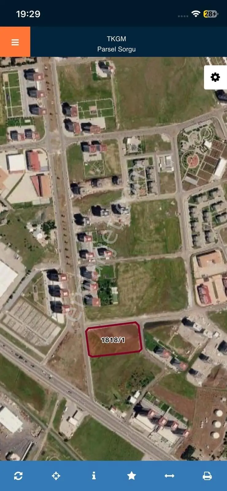 Satılık | Fuar Karşısı | Elazığ Yolu Üzeri | 140 M² İmarlı Arsa
