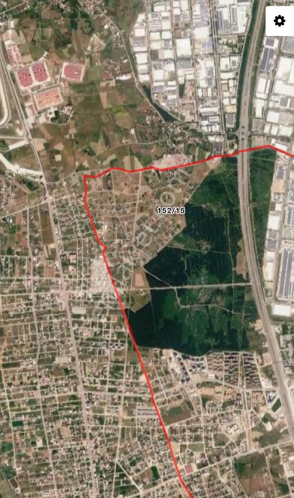 Döşemealtı Çıplaklı'Da 305M2 Konut Arsası