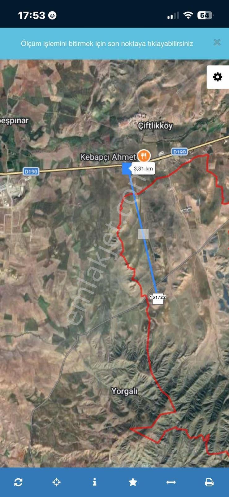 Cengizler 'Den Çorum Sungurlu'Da 5.000 M2 Satılık Tarla