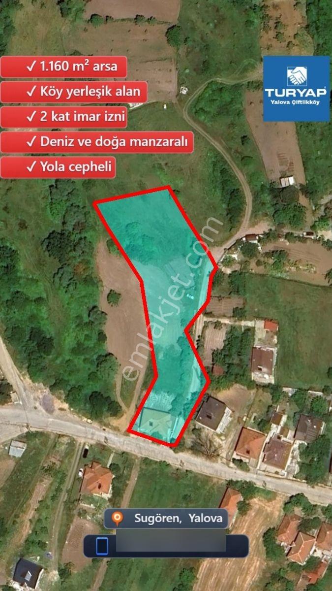 Yalova Sugören Köy İçi İmarlı 1.160 M2 Arsa — fotoğraf 22