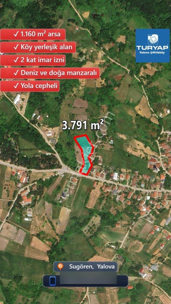 Yalova Sugören Köy İçi İmarlı 1.160 M2 Arsa — fotoğraf 23