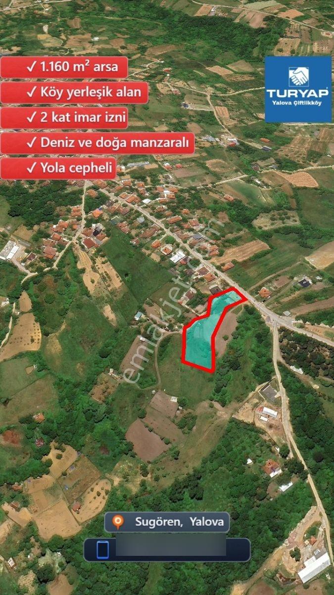 Yalova Sugören Köy İçi İmarlı 1.160 M2 Arsa — fotoğraf 24
