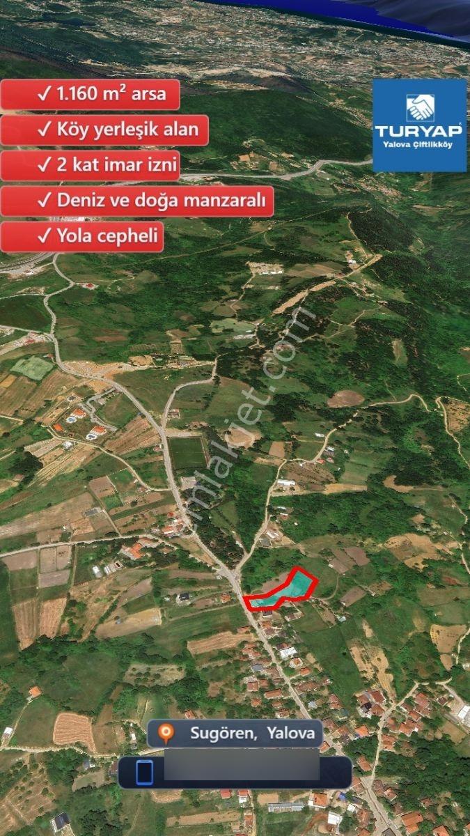 Yalova Sugören Köy İçi İmarlı 1.160 M2 Arsa — fotoğraf 25