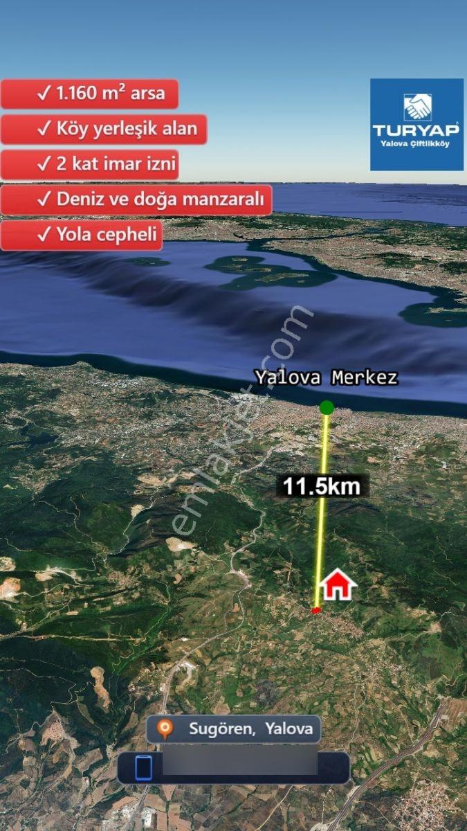 Yalova Sugören Köy İçi İmarlı 1.160 M2 Arsa — fotoğraf 27