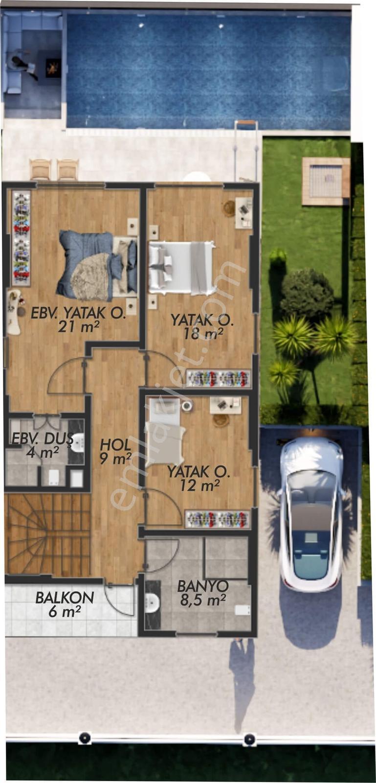 Şehirle Denizin Kesiştiği Noktada Özel & Prestijli Villa Projesi — fotoğraf 45