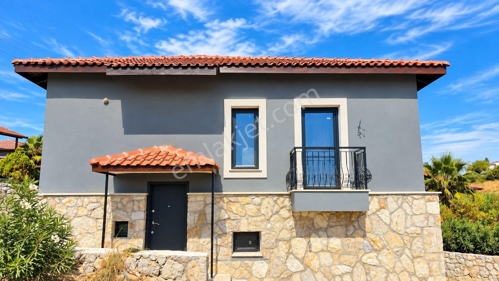 Datça Burgaz'da Full Deniz Manzaralı 380m² Arsa İçinde 3+1 Villa — fotoğraf 8