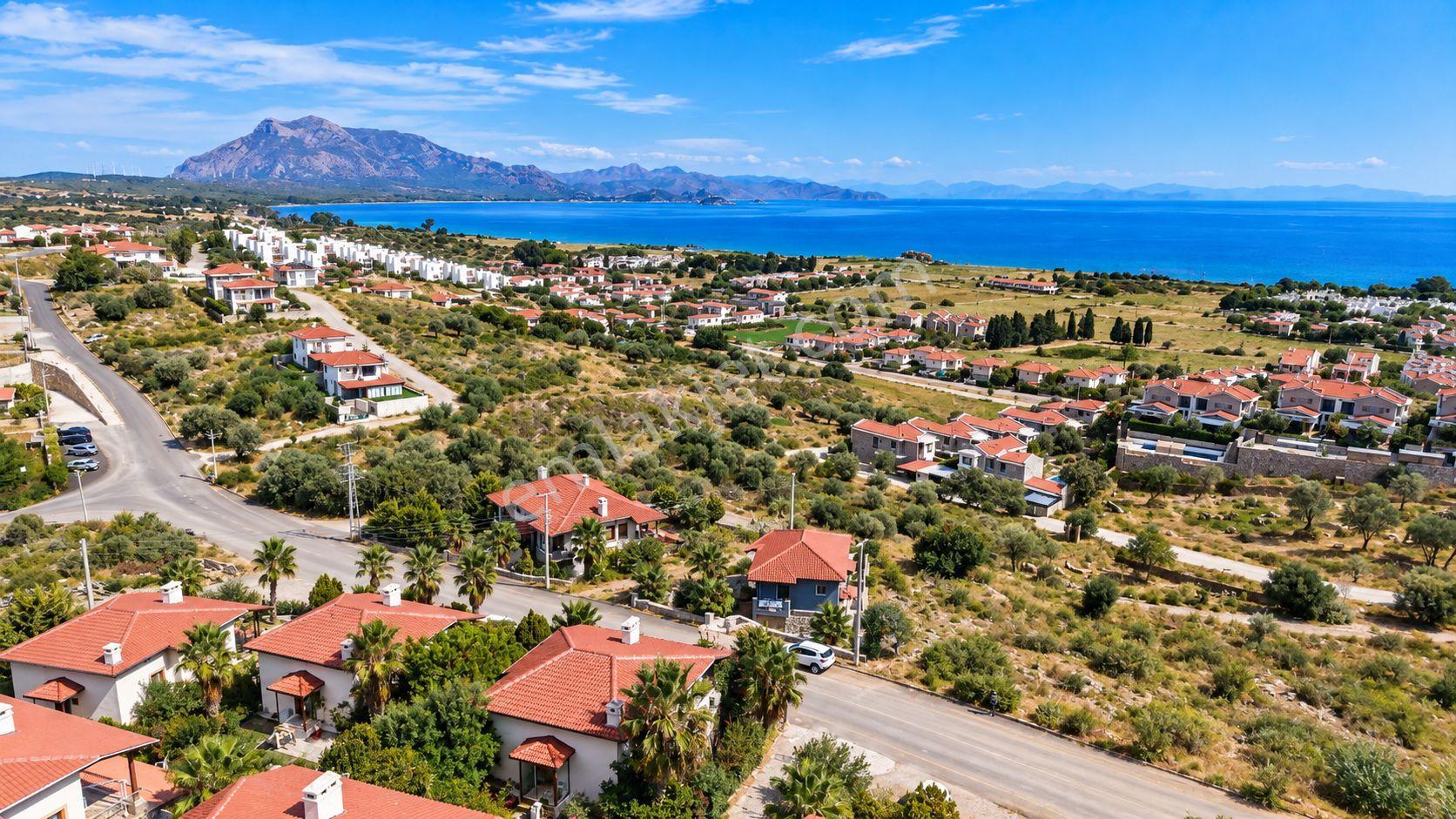 Datça Burgaz'da Full Deniz Manzaralı 380m² Arsa İçinde 3+1 Villa — fotoğraf 9