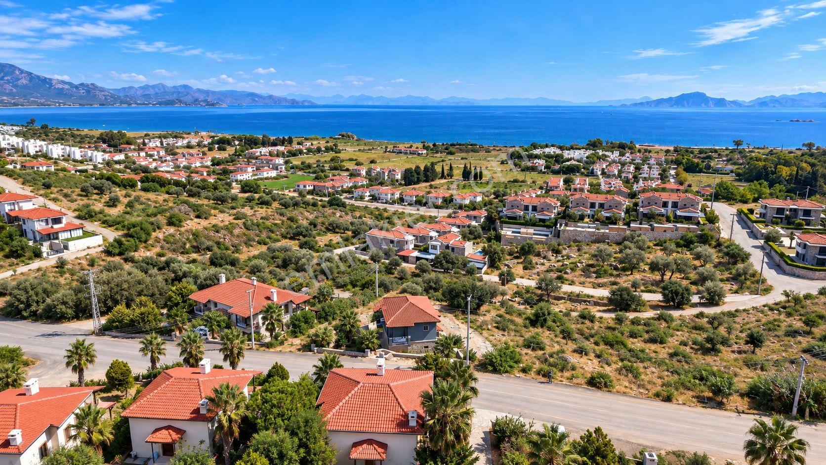 Datça Burgaz'da Full Deniz Manzaralı 380m² Arsa İçinde 3+1 Villa — fotoğraf 12