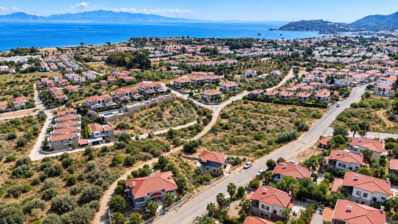 Datça Burgaz'da Full Deniz Manzaralı 380m² Arsa İçinde 3+1 Villa — fotoğraf 13